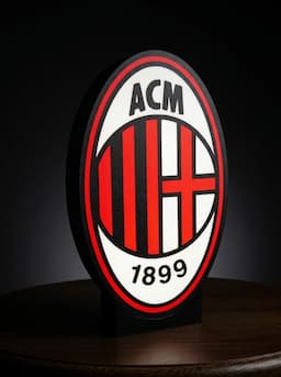 Логотип ФК Милан — миниатюра 1