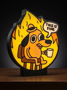 Мем This is fine — миниатюра 1