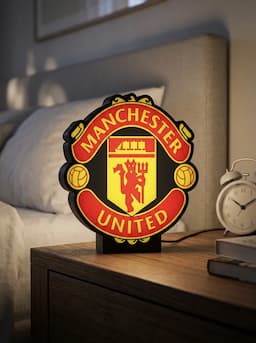 Светильник Манчестер Юнайтед | Ночник LED лайтбокс — миниатюра 5