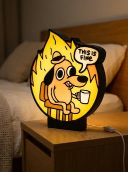 Мем This is fine — миниатюра 4
