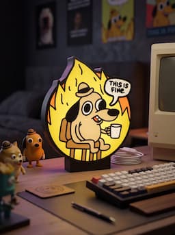 Мем This is fine — миниатюра 5