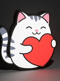Кот с сердцем — миниатюра 2
