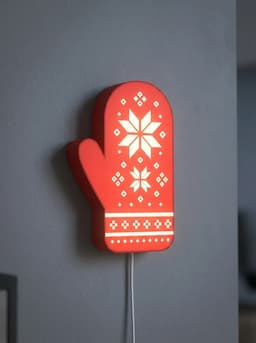 Варежка со снежинками — миниатюра 8