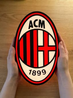 Логотип ФК Милан — миниатюра 9
