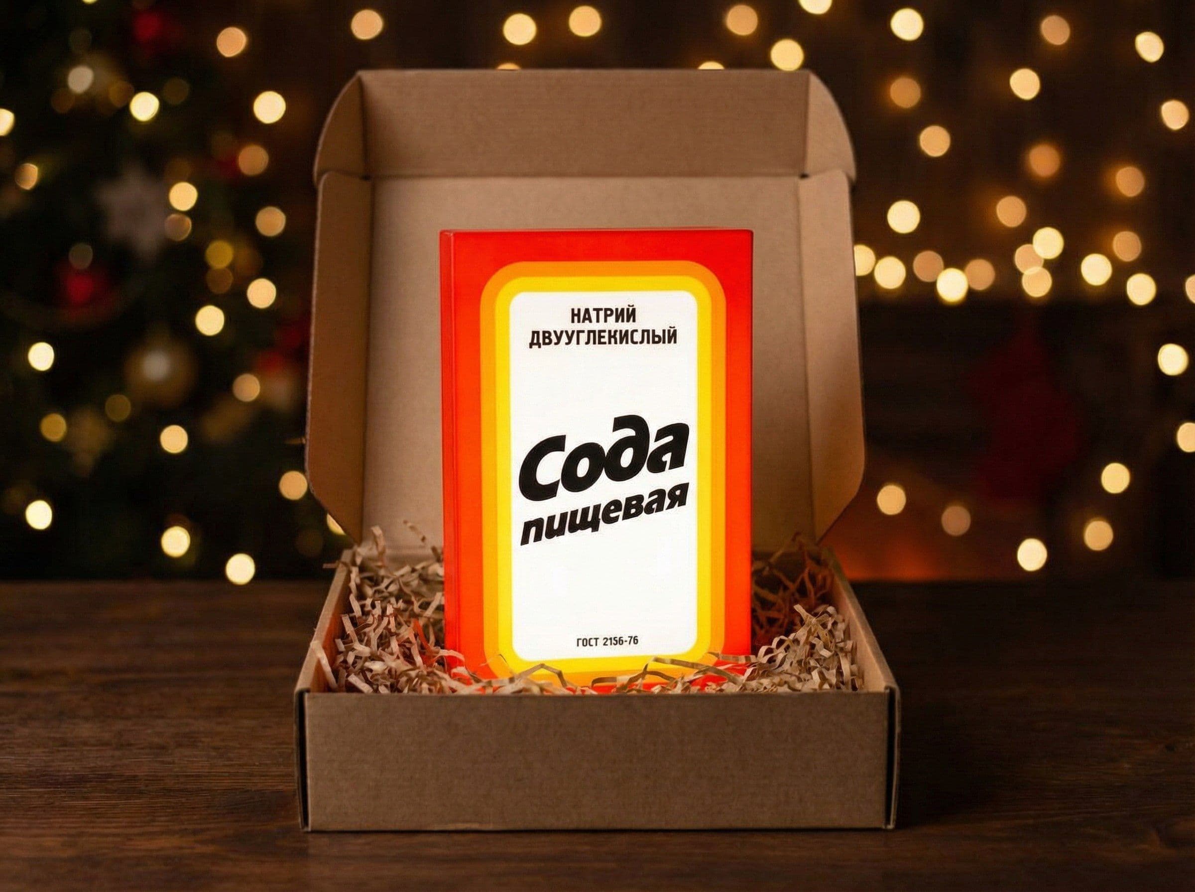 Лайтбокс "Сода пищевая"